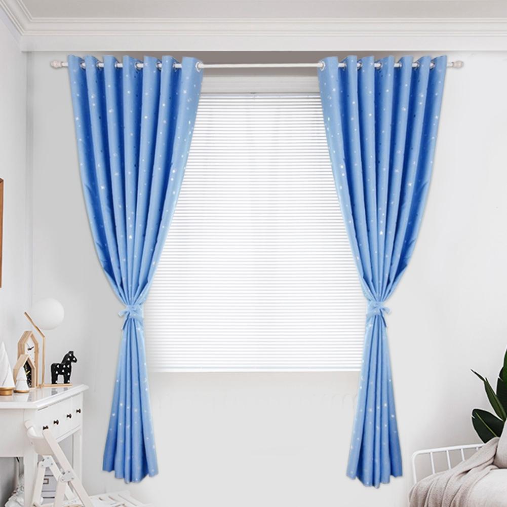 Korean     Door Window Curtain   Drape Bathroom Livling Room Decor Blue