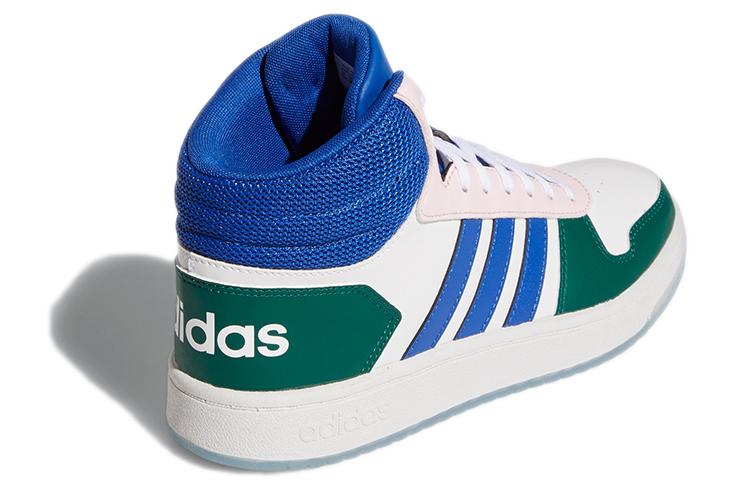 adidas Hoops 2.0 Mid Shoes 'White Royal Blue' Women's GY5900