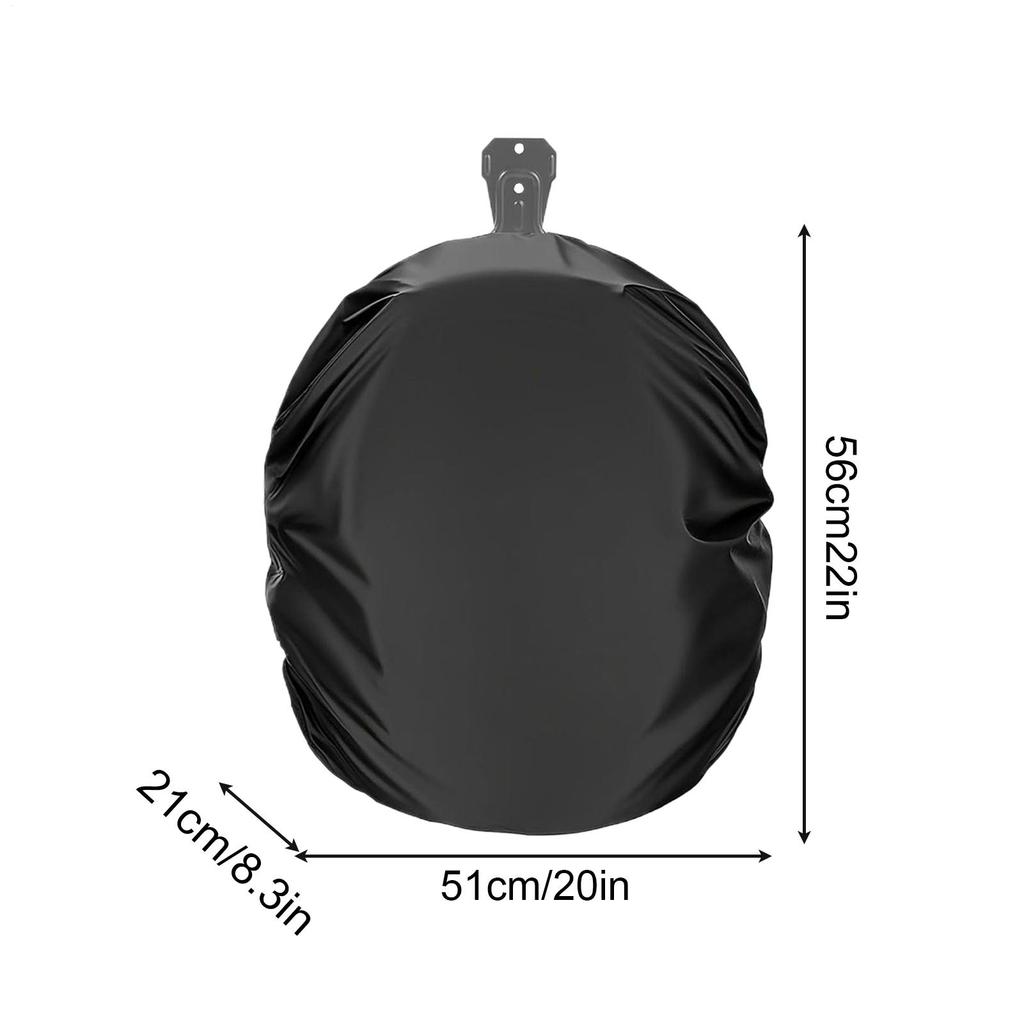 Garden Wall Hose Hook Cover Space-Saving Wall Mounted Hose Dustproof UV Resistant Oxford Cloth Garden Hose Reel Protection Cover