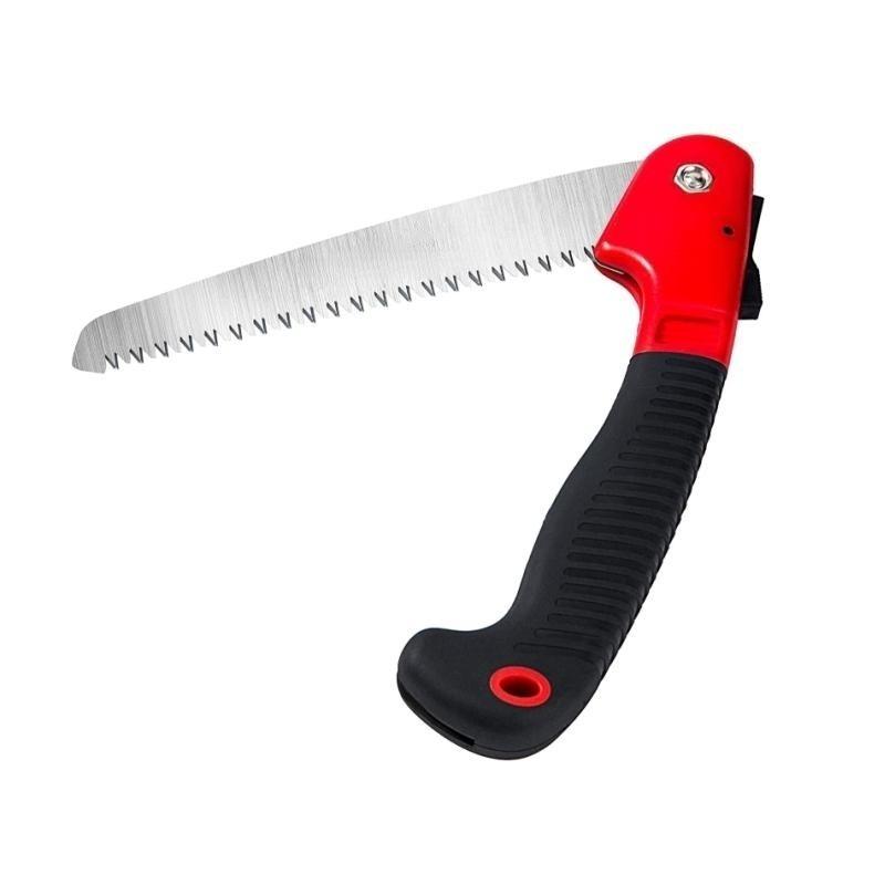 Folding Hand Saw for Camping, Woodworking, Gardening, and Pruning