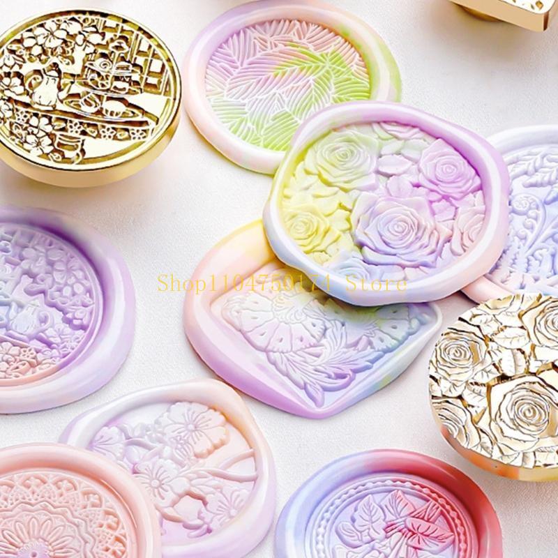 Special Shaped Sealing Wax Stamp Relief Wax Seal Stamp for Envelopes Decorations top sale