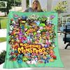 Game My Singing Monsters bedruckte Decke, Flansch, warme Decke, Picknickdecke, weiche und bequeme Decke, Geburtstagsgeschenk