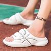 Neue Herren Hausschuhe EVA Plattform Massage Slipper Mode Design Sommer Stadtspaziergang Strand Freizeit Sandalen für Damen Heim Pantoletten