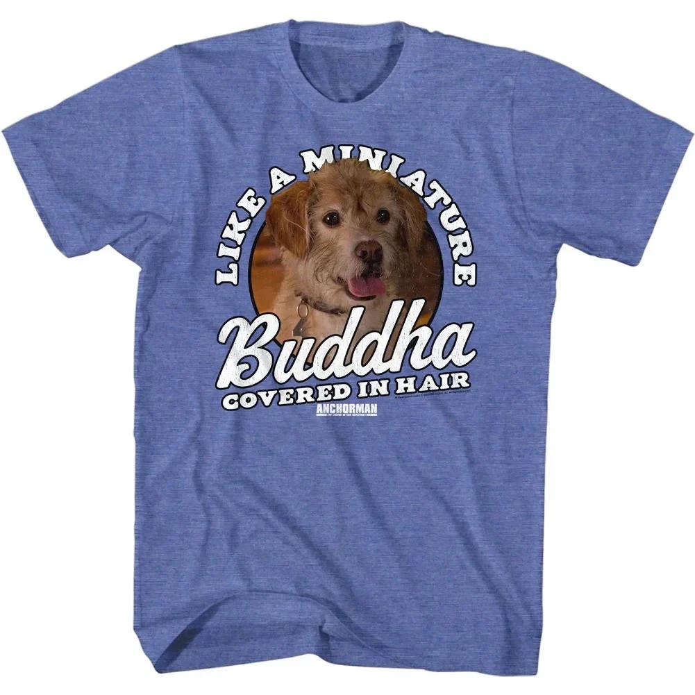 Anchorman Like a MINIATURE BUDDHA covered in Hair T Shirt 4XL