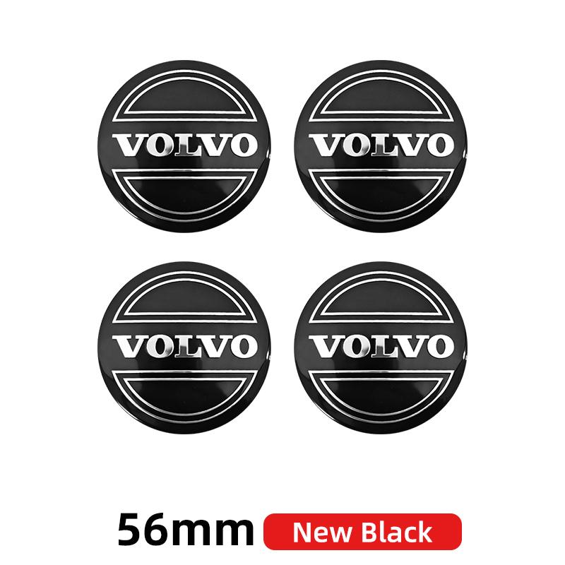 56mm 60mm 65mm Car Wheel Center Emblem Hub Caps Sticker For Volvo XC90 V90 V60 XC60 V40 S80 S60 S90 C40 XC40 V70 XC70 C70 EX90