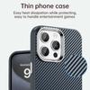 For iPhone 13 Pro Case Cell Phone Hybrid Back Cover Carbon Fiber Texture