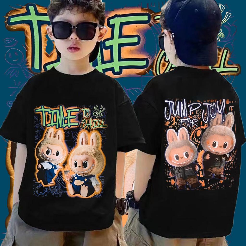 Coolbo LABUBU Fashion New Boys and Children s T-shirts, Girls T-shirts 150