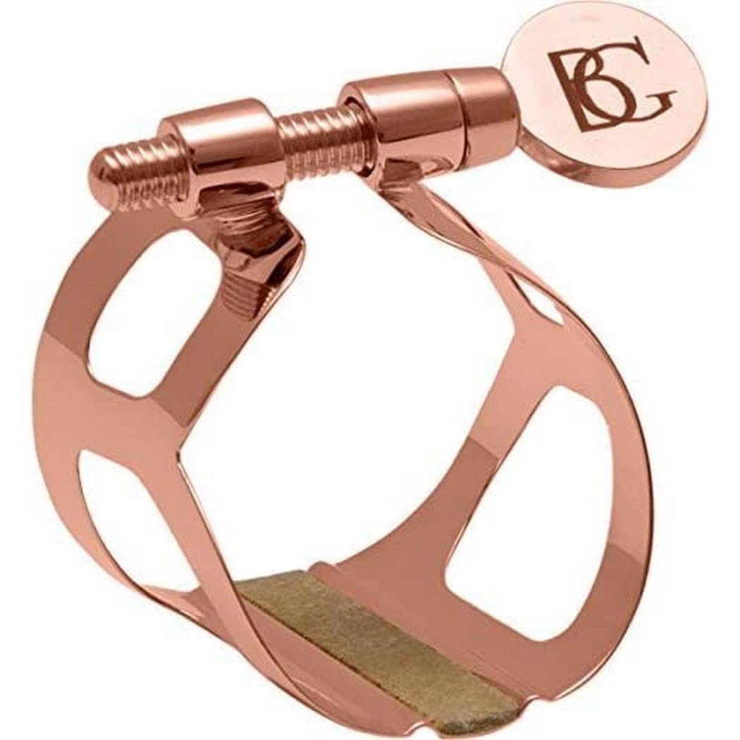 BG Tradition Rose Reverse Single for Bass L99 (BeeGee) Ligature, Gold, Tightening, Screw, Clarinet,
