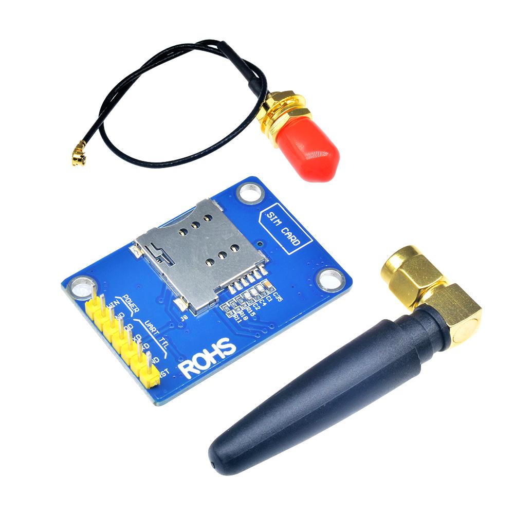 Module GSM GPRS Quadribande SIM M105 - 5V, Dimensions 15.8x17.8mm | Pour Projets IoT, Communication à Distance