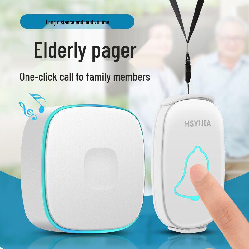 A808 Wireless Elderly Call Button Emergency Doorbell