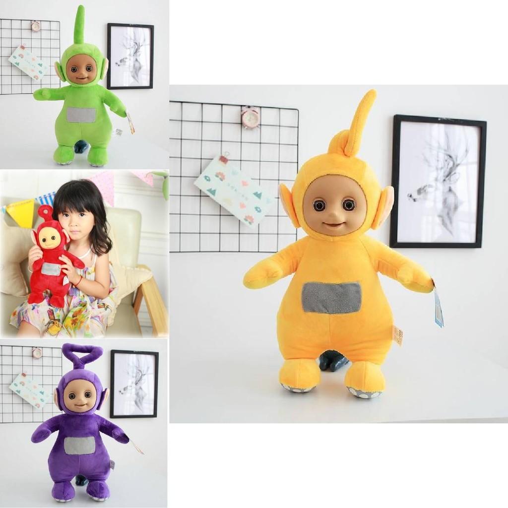 Teletubbies Plüschtiere mit weichem Stoff für Kinder zum Schlafengehen und Spielen