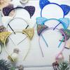 Colorful Sequin Cat Ear Headband for Kids - Festival Party Hair Accessory