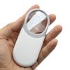 10X Mini Pocket Jewelry Loupe Pull Type Magnifier with Led Light Reading Magnifier Ultra-Thin Magnifying Mirror Repair