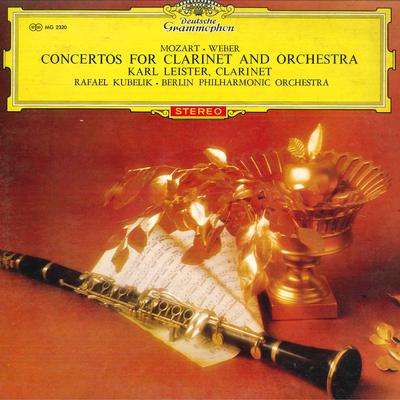 LP Record KARL LEISTER, CLARINET, RAFAEL KUBE - Mozart  Weber  Concertos For Clarin MG2320 DEUTSCHE GRAMMO Japan Classical Used