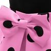 Girls' Vintage Polka Dot Christmas Party Dress - Princess Costume