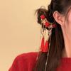 Retro New Year Headdress Tassel Bridal Hair Accessories Tang Dynasty Hairpin  Cheongsam Accessories