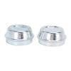 2 buc 48mm Capac de praf pentru butuc de remorcă Oțel galvanizat Capac de ungere pentru butuc roată remorcă Înlocuire pentru butuc roată remorcă Alko