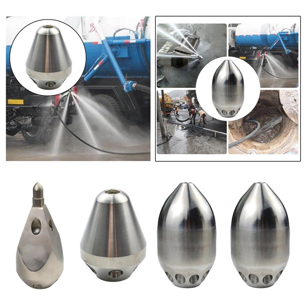 Heavy-Duty Sewer Jet Nozzle for Efficient Drain Cleaning
