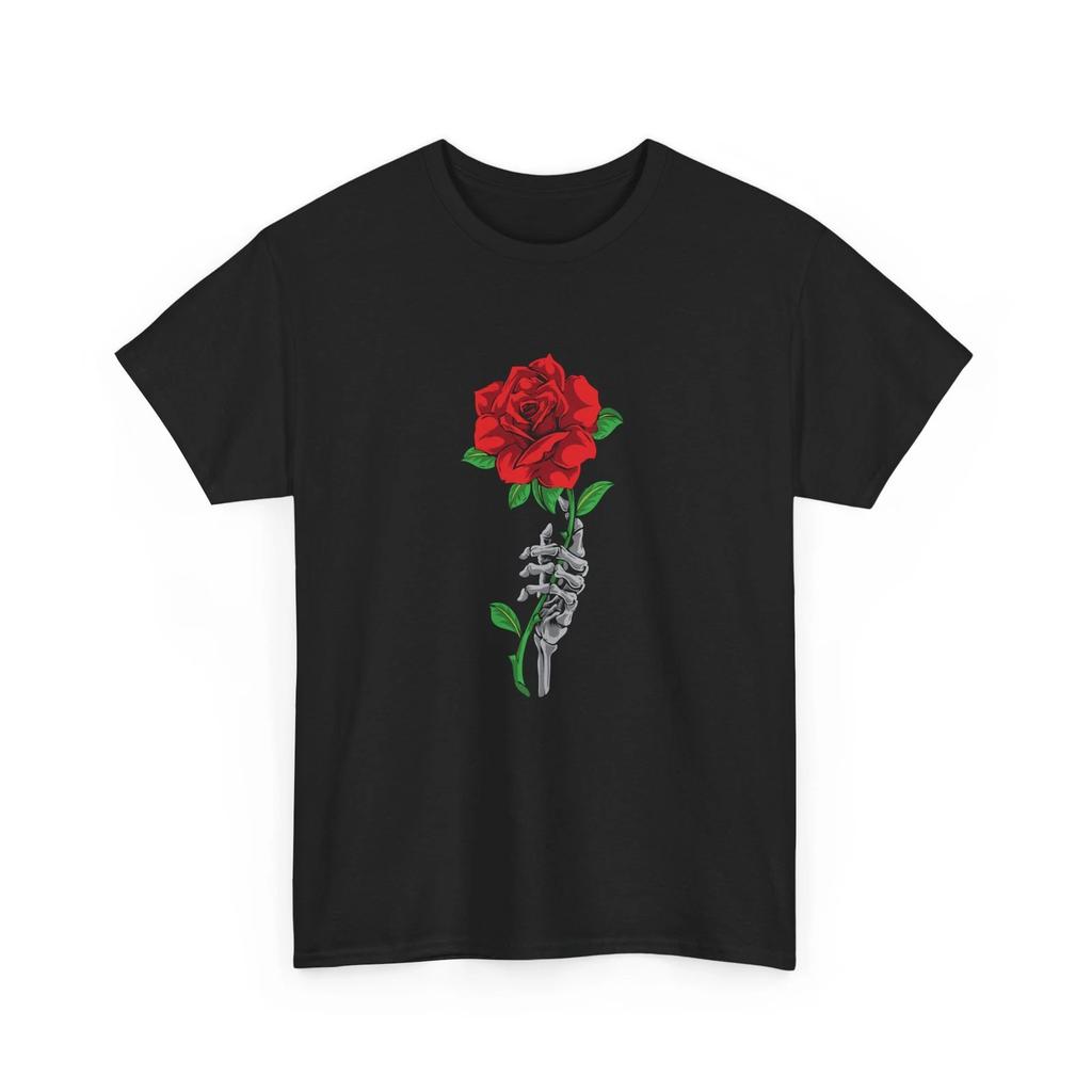 Skeleton Hand Rose Shirt, Roses Gardening Lovers Shirt, Red Roses Gardener Tee