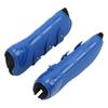 2pcs Horse Front Leg Boots PU Shell Horse Tendon Boots for Jumping Running SportsBlue Front Legs L