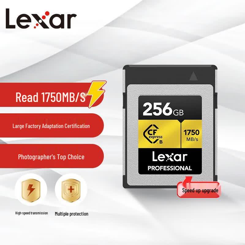 Lexar 256GB CFexpress Type B GOLD Memory Card