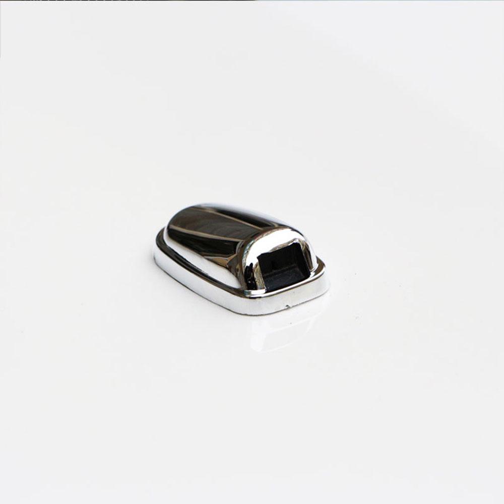 ABS Chrome Sprinkler Head Water Spray Nozzle Wiper Water-jet Cover Sticker for Ford Focus 2 MK2 3 MK3 2005-2018 2Pcs/Set