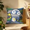 Popular KKeroro Gunsoued Cushion Cover Versatile DoubleSided Pillow Case Fit for Sofa Bed Car  Daily Decor