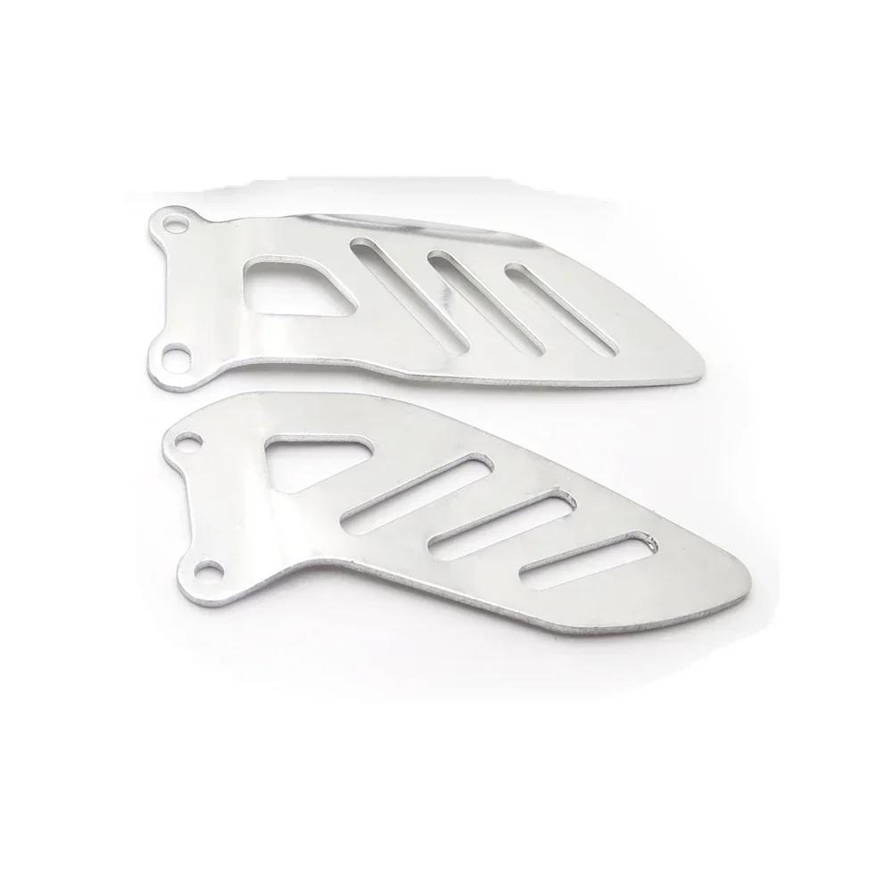 Комплект кронштейнов передних подножек двигателя для SUZUKI GSXR600/750 2006-2010 Серебристый Мотоциклетные запчасти Подножки