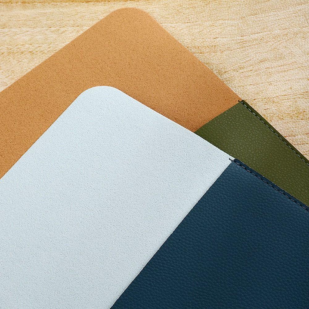 Waterproof Business Leather Document Bag Large Capacity Data Contract Bill File Bag  Paper