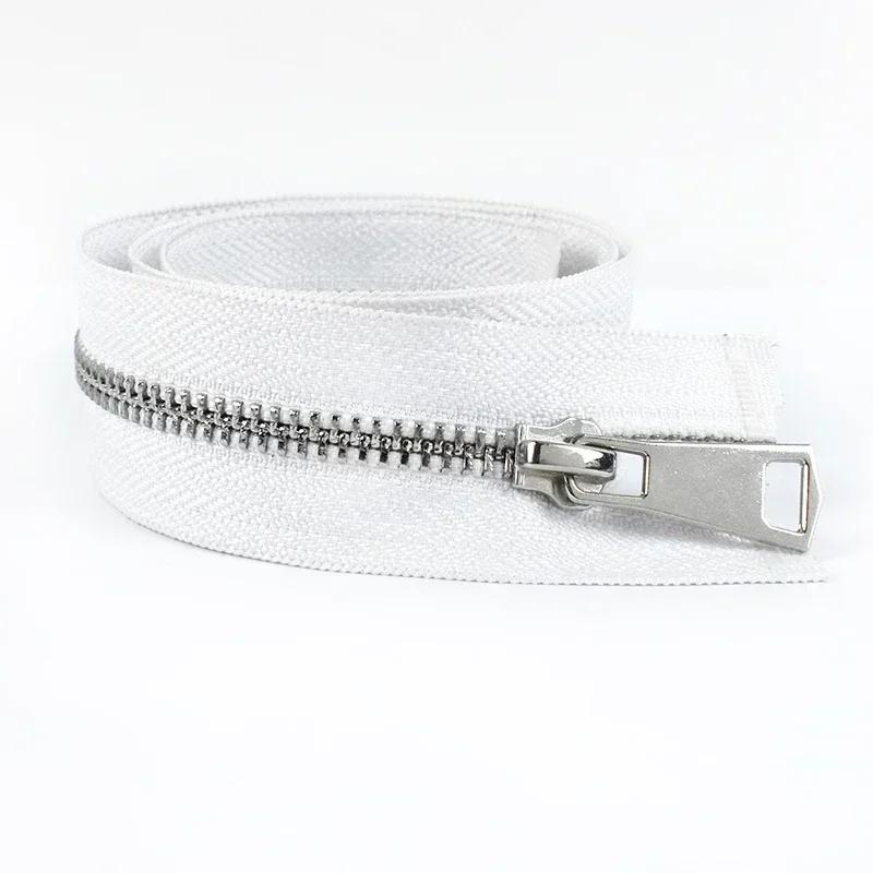 1/2 Stück Meetee 5# 15-80cm Metallreißverschlüsse Offenes Ende Reißverschlüsse für Tasche Daunenmantel Tasche Nähreißverschluss Reparaturset DIY Nähzubehör