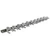 10Pcs/Set 10-22mm Crowfoot Wrenches 3/8Inch Drive Horn Wrench Head  Hand Tool Accessories