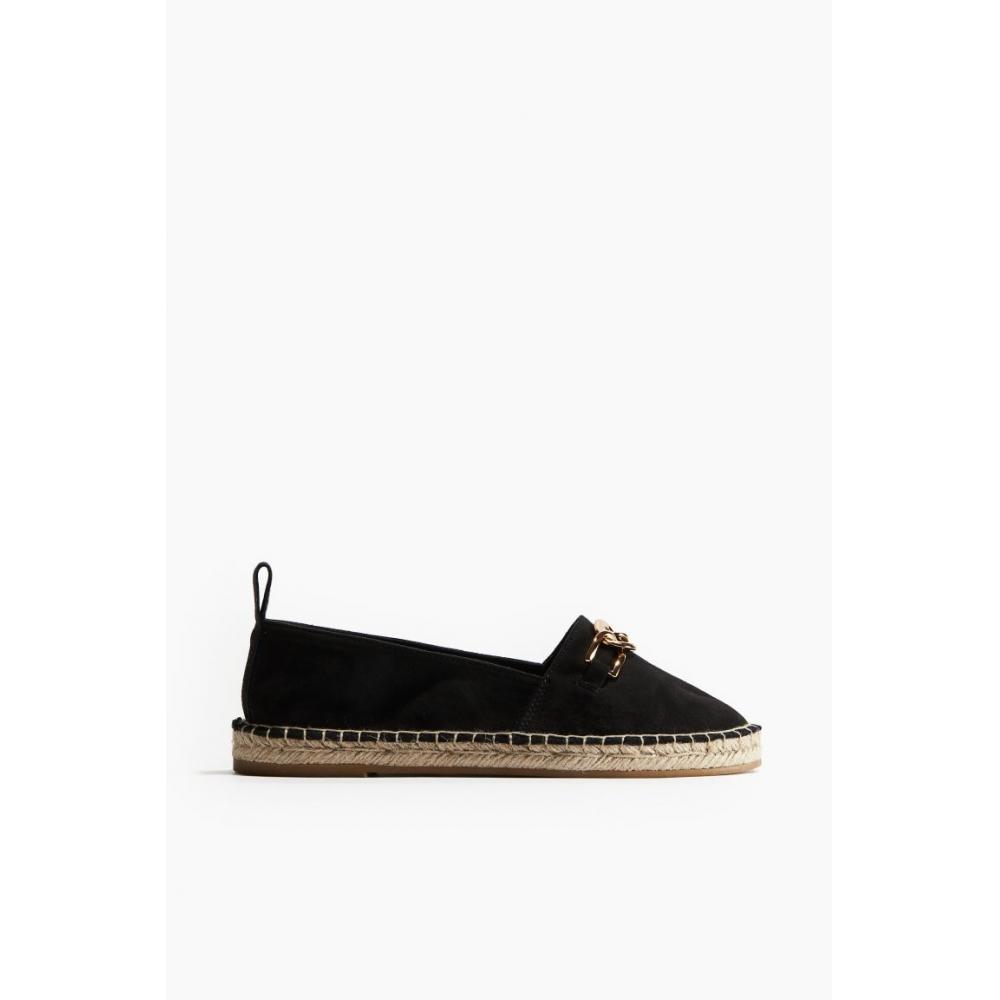 

Эспадрильи HM с металлическими деталями, черные