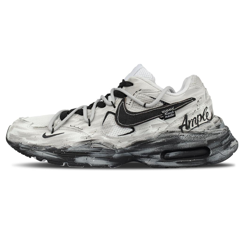 Nike Fabric Abrasion Resistant Low top Casual Training Long Distance Running City Commuting Running Shoes Unisex CJ1671-100(Team1117-Box)