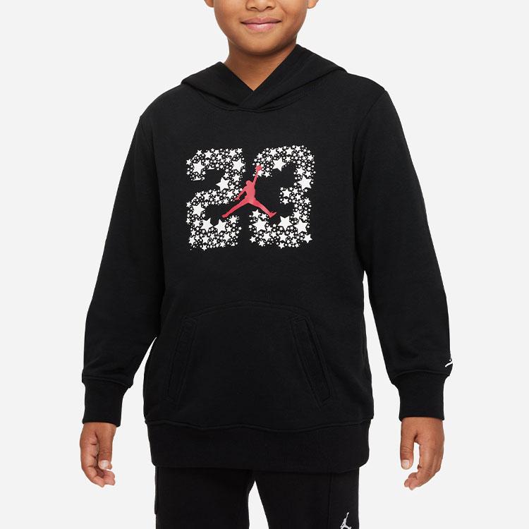 Jordan Kids Pullover Hoodie Kids Tops Black DX0339-010