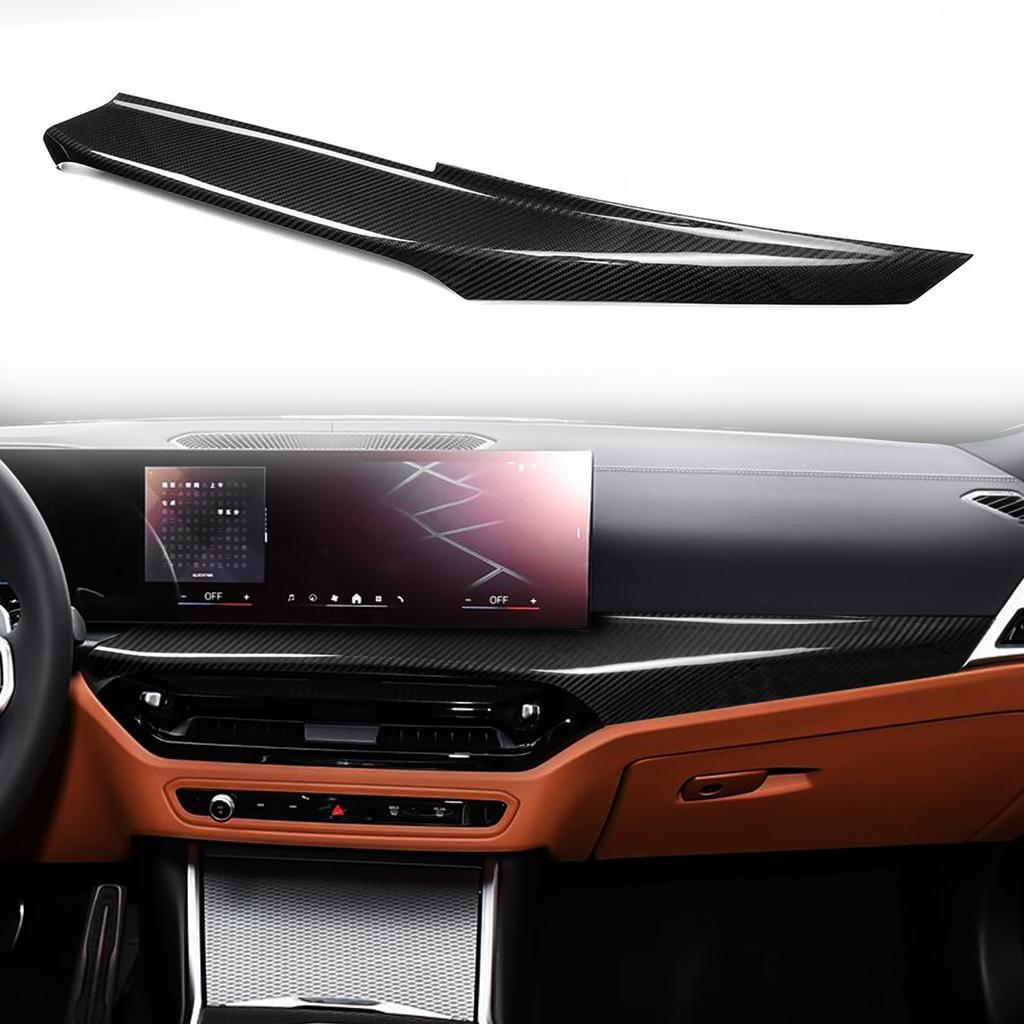 Carbon Fiber Car Dashboard Trim Inner Central Control Panel Trim For BMW G42 G20 G21 G28 G22 G23 G26 M2 G87 M3 G80 M4 G82 G83