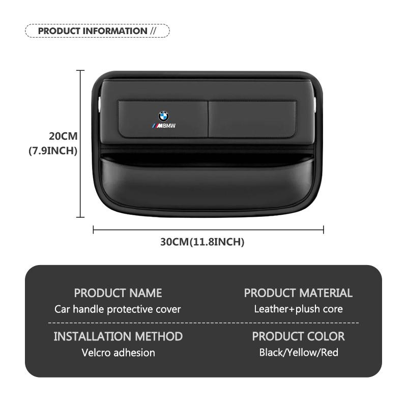 For BMW Car Seat Gap Organizer USB Charging Multifunction Storage Box E87 E70 E91 E30 G20 E92 E93 E60 E46 E90 G30 E53 X1
