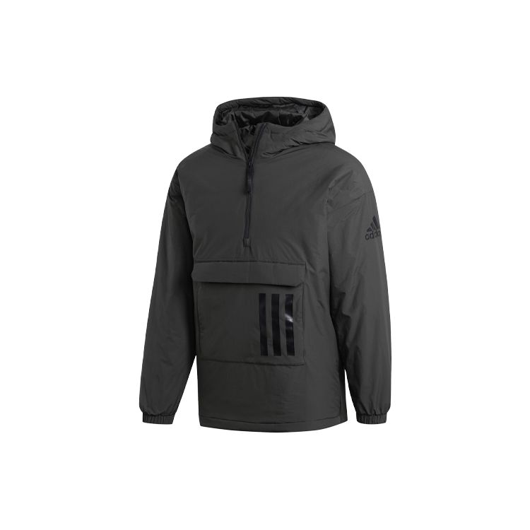 

Adidas Inslt Anorak Outdoor Windproof Warm Hooded Sports Jacket Men Jacket Dark-Earth-Brown DZ1440 L