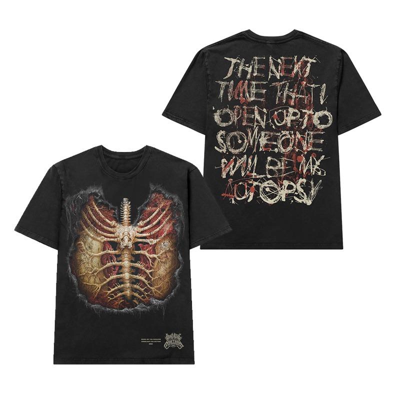 Bring Me The Horizon Dark American Loosefitting Unisexs Tshirt With Rock Style (Short Sleeve)