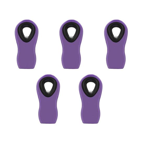 5Pcs Sealing Clip Refrigerator Magnet Damp-proof Snack Bread Bag Food Preservation Sealing Clamp Sealer Kitchen Supplies