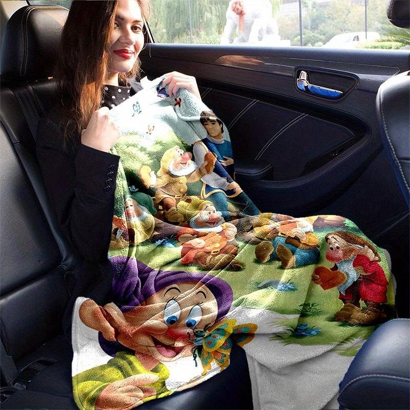 1 pezzo, Biancaneve e i Sette Nani Disney Coperta Arredo Casa, Plaid per Divano, Esterno, Regalo per Amici, Camera da Letto, Soggiorno, Viaggio