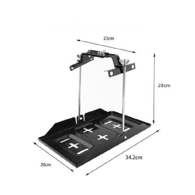 Universal Car Battery Holder Stabilizer Clamp Kit for SUV Professional Auto Part