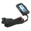 Miernik 4 w 1 Temperatura Wody Oleju Czas Napięcie Wyświetlacz Cyfrowy LCD DC12V Uniwersalny do Motocykla M12x1.5