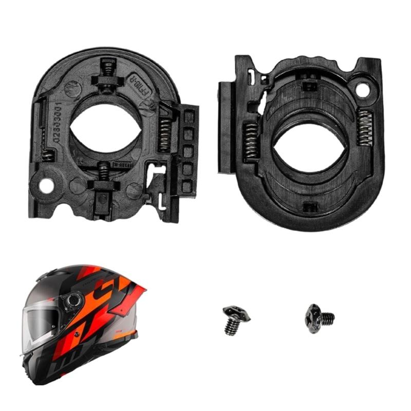 Flip Up Helmet Shield Base Holder 1 Pair Replacement Parts for MT 4 Windscreen Holder Base Visors Parts
