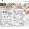 Cartoon Wood Rubber Stamp Lovely Cats Stamp Decorative Stamp Animal Stamp for Card Making