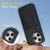 iPhone Leather Card Slot Case: Fits iPhone 16, 17 Pro; Anti-Drop & Sticker Design for iPhones 11 to 15, 12 to 14, and 78 Models.