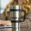 Plastic Tumbler Cup Handle Double Rings Car Cup Handle Cup Accessories Travel Mug Holder  Thermos