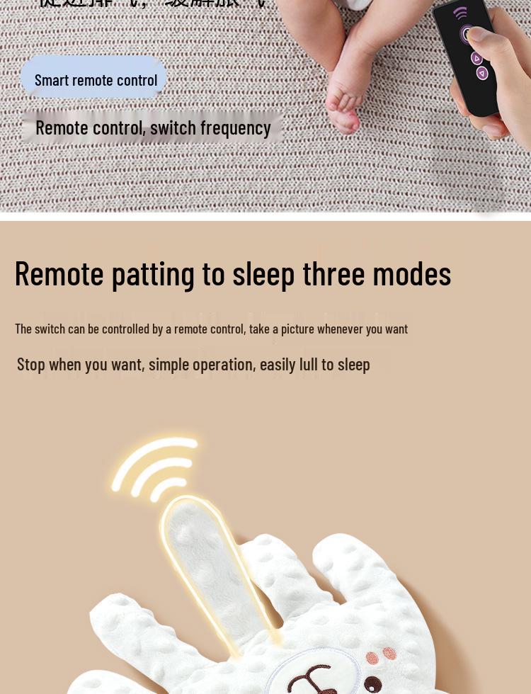 Compact Electric Soothing Doll: Edible, Anti-Startle, Calming Baby with Automatic Patting Feature