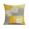 Ins Style Contrast Color Pillow Cover Polyester Printing Simple Versatile Sofa Pillow Living Room Decoration Chair Cushion