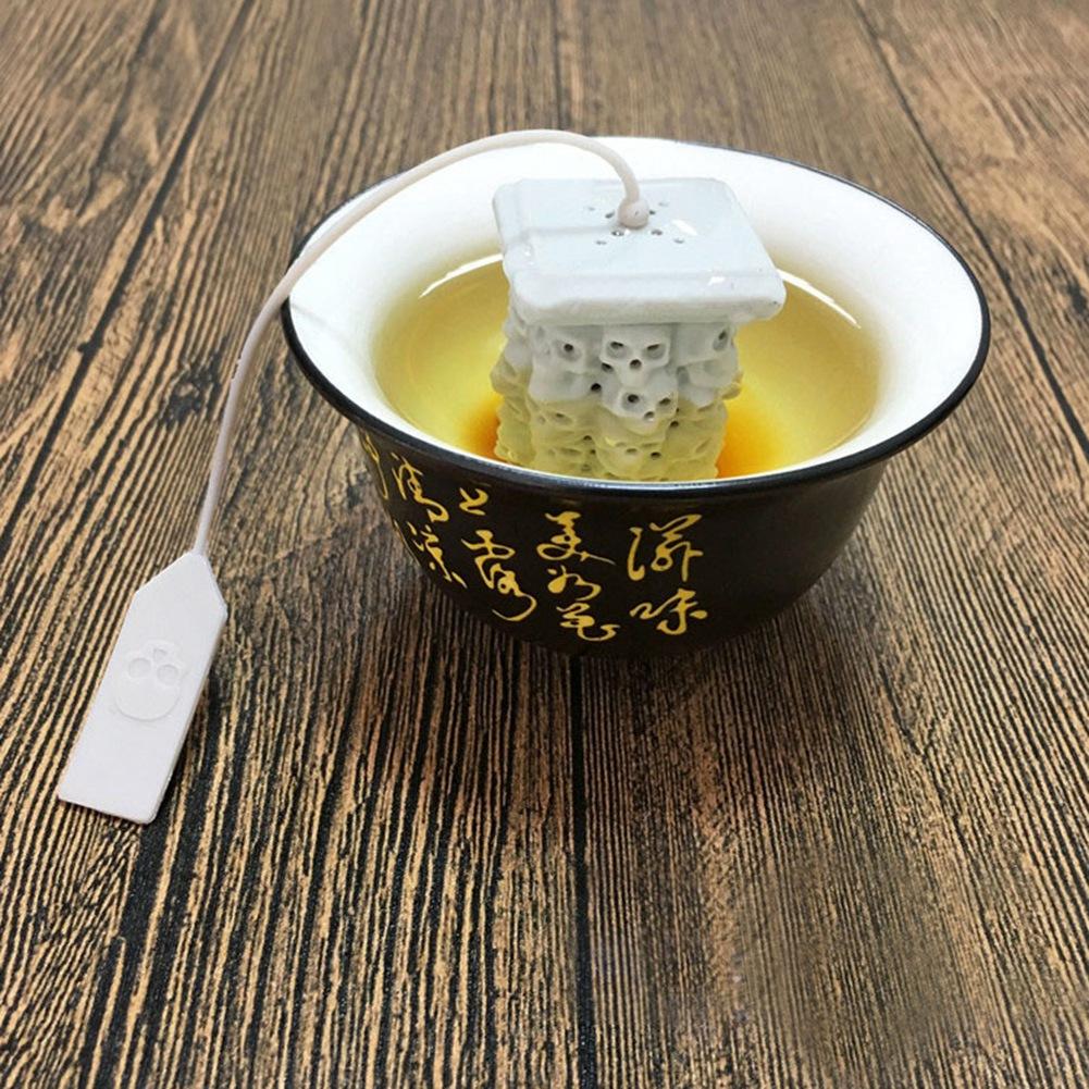 

Innovative Unique Skull Head Shape Home Silicone Tea Infuser Filter Detachable Strainer Gray