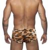 Men Swimming Briefs Low-rise Tiger Print Swim Trunks Slim Fit Swim Briefs